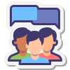 Icon for Join Our Community section